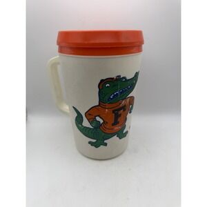 Vintage 1980s Florida Gators Aladdin Insulated Travel Mug Cup NCAA 7.75"